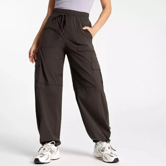 CALIA by Carrie Underwood Black Track Pants Relaxed Fit - Picture 1 of 6